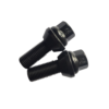 Wheel bolts with floating cone