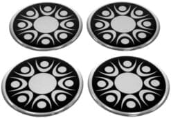 Dekal för centrumkåpa - Stjärna