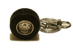 Nyckelring - Däck med fälg